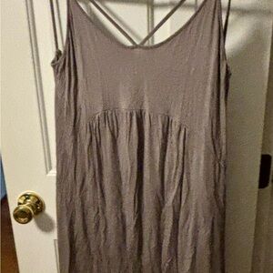 VENUS Gray Sleeveless Dress